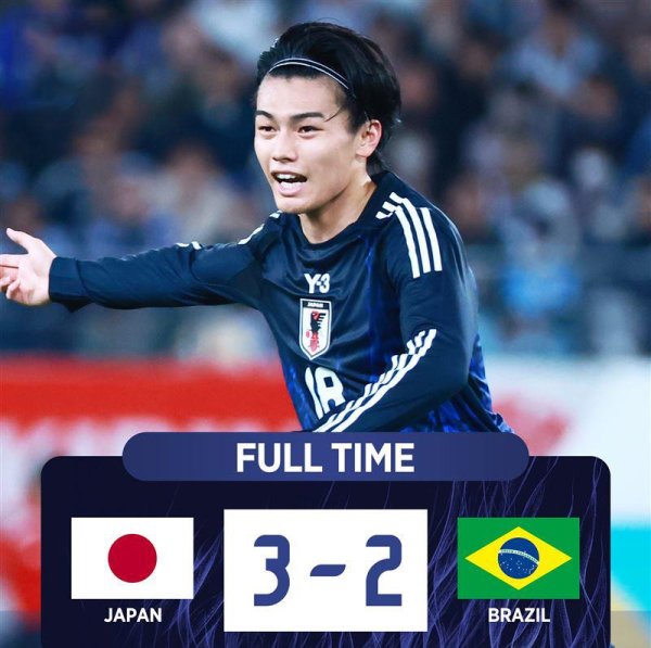 点点盈 3:2神奇逆转，巴西历史首次惨败日本！内马尔迫切希望回归